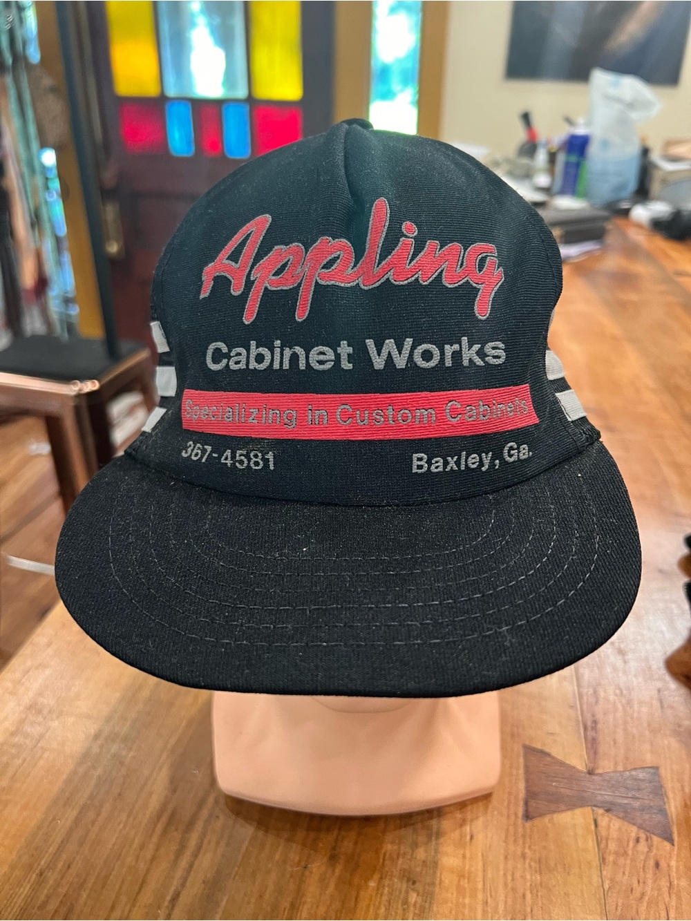 Baxley Georgia Black Logo Cap